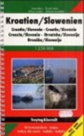 Croatia and Slovenia: Road Atlas