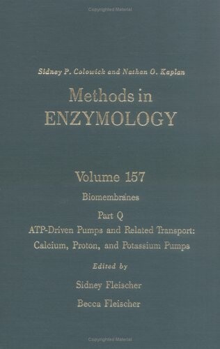 Biomembranes . Part Q, ATP-driven pumps and related transport: Calcium, proton, and potassium pumps