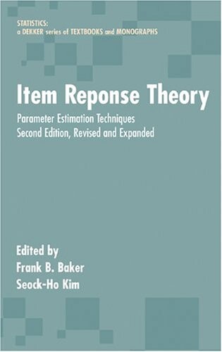 Item response theory : parameter estimation techniques