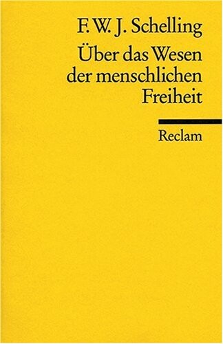 Über das Wesen der menschlichen Freiheit