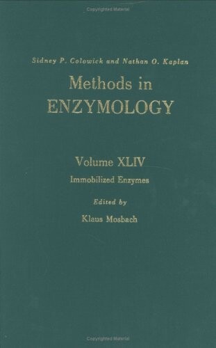 Methods in Enzymology, Volume 44: Immobilized Enzymes