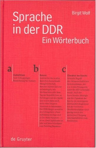 Sprache in der DDR :ein Wörterbuch