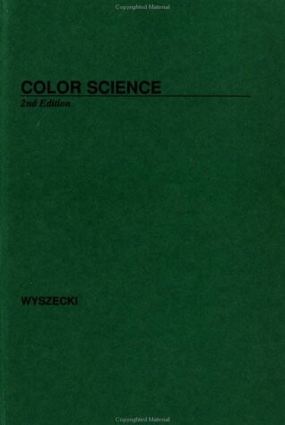 Color science :concepts and methods, quantitative data and formulae