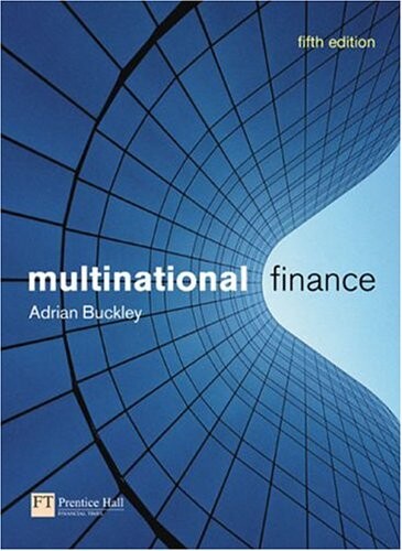 Multinational Finance