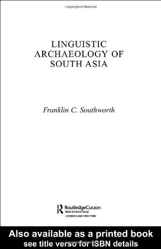 Linguistic archaeology of South Asia