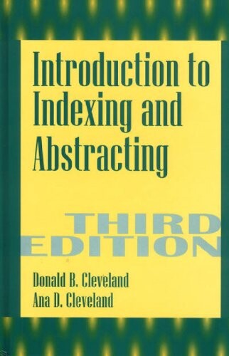 Introduction to indexing and abstracting