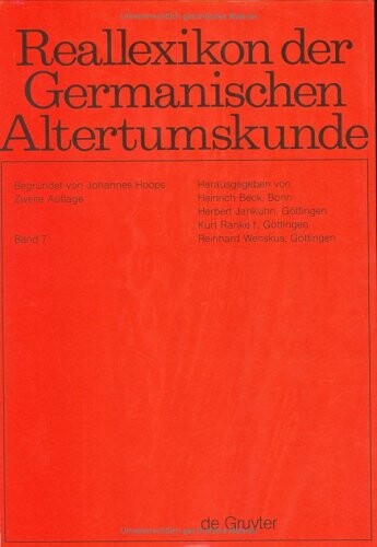 Reallexikon Der Germanischen Altertumskunde: Einfache Formen-Eugippius (German Edition)