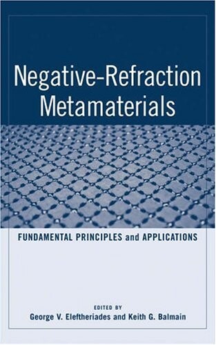 Negative Refraction Metamaterials: Fundamental Principles and Applications