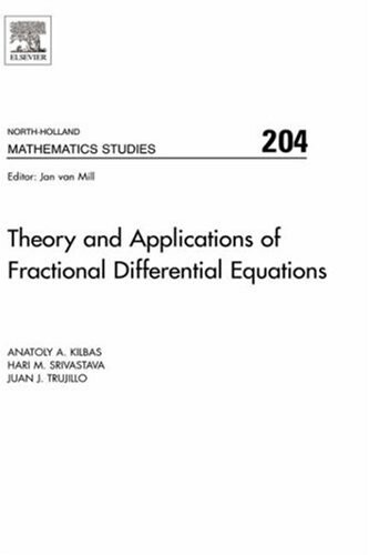 Theory and applications of fractional differential equations