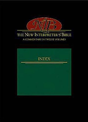 The New Interpreter's Bible Index