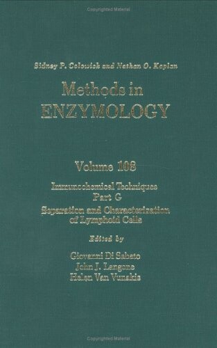 Methods in enzymology. vol. 108, part G, Immunochemical techniques