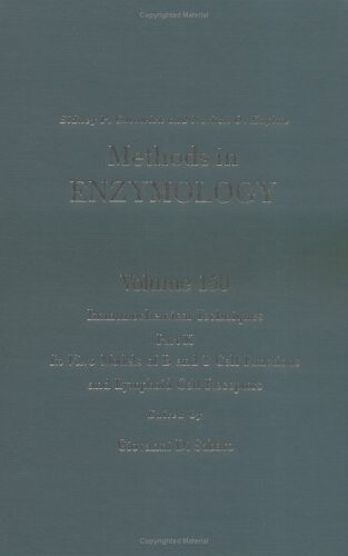 Methods in enzymology. vol. 150, part K, Immunochemical tehniques