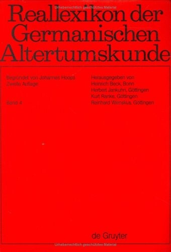 Reallexikon Der Germanischen Altertumskunde: Brunnen-Chronologie (German Edition)