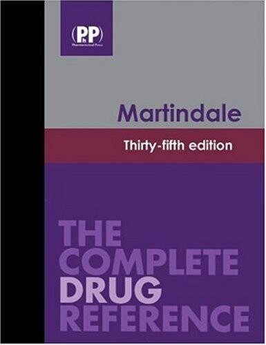 Martindale: The Complete Drug Reference, 35th Edition 2 Volume Set