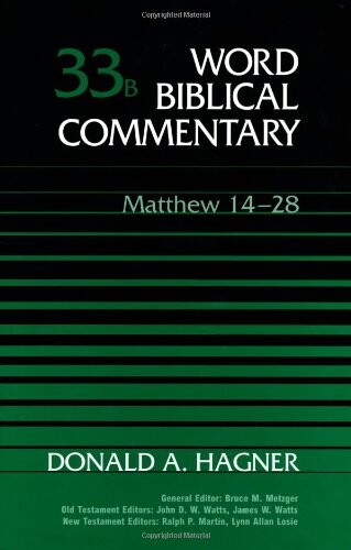 Word Biblical Commentary Vol. 33b, Matthew 14-28  (hagner), 568pp