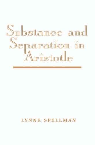 Substance and Separation in Aristotle