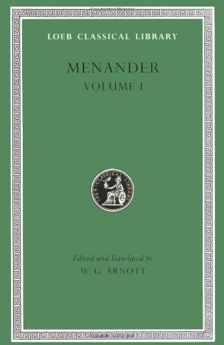 Menander, Volume 1