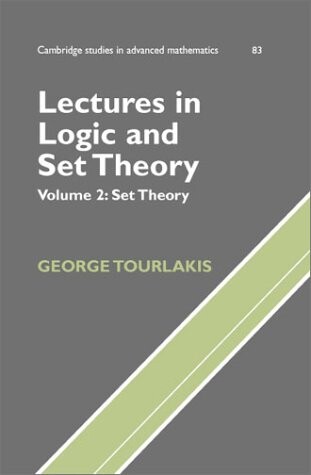 Lectures in logic and set theory. Volume 2, Set theory