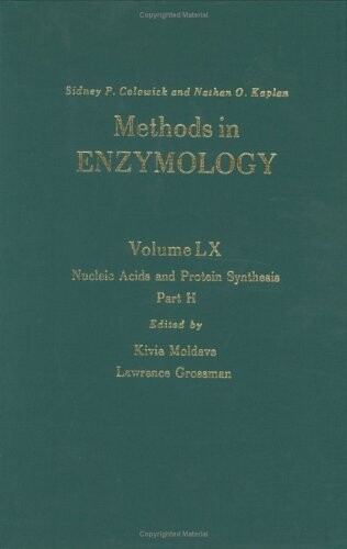 Methods in enzymology. vol. 60, part H, Nucleic acids and protein synthesis