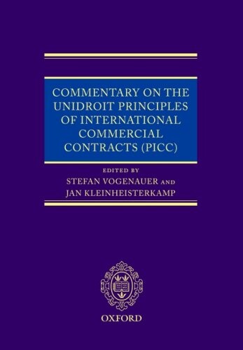 Commentary on the UNIDROIT Principles of International Commercial Contracts (2004)