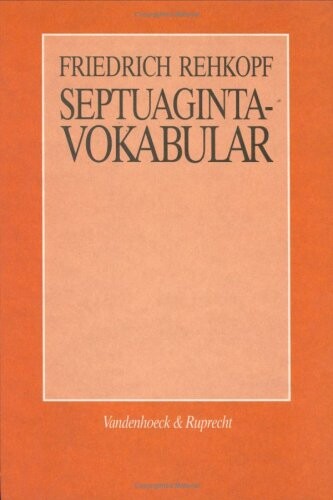 Septuaginta-Vokabular (German Edition)