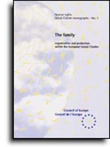 The family (Social Charter Monograph No.1) (1995)