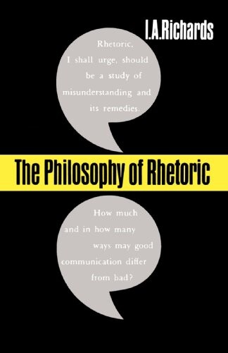 The Philosophy of Rhetoric (Galaxy Books Series Gb P)