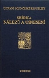 Sbírka nálezů a usnesení. Svazek 34, ročník 2004 - III. díl