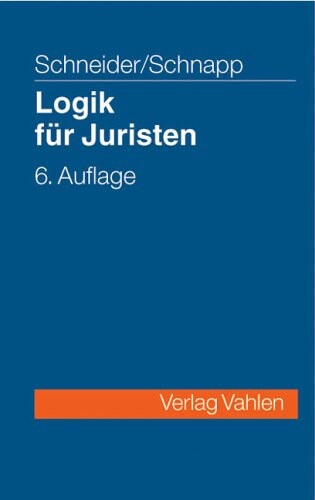Logik für Juristen