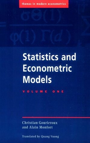 Statistics and econometric models.Volume 1,General concepts, estimation, prediction, and algorithms
