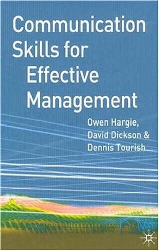 Communication skills for effective management