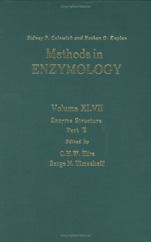 Enzyme structure.Volume XLVII.