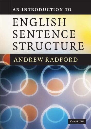 An introduction to English sentence structure