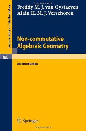 Non-commutative algebraic geometry : an introduction