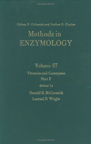 Vitamins and Coenzymes, Part F, Volume 67: Volume 67: Vitamins and Coenzymes Part F (Methods in Enzymology)