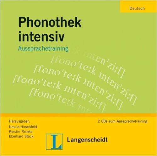 Phonothek Intensiv 2 Audio CDs - Ursula Hirschfeld 