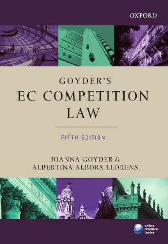 Goyder's EC competition law