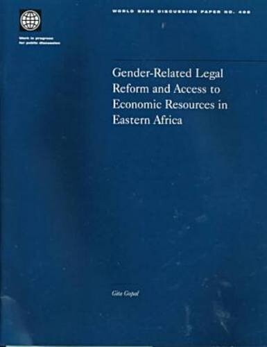 Gender-Related Legal Reform and Access to Economic Resources in Eastern Africa (World Bank Discussion Papers)