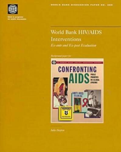 World Bank HIV/AIDS interventions : ex-ante and ex-post evaluation
