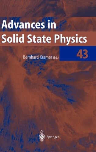 Advances in Solid State Physics 43