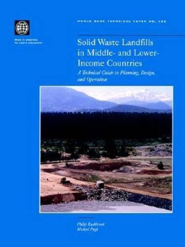 Solid Waste Landfills in Middle- and Lower-Income Countries: A Technical Guide to Planning, Design, and Operation (World Bank Technical Papers)