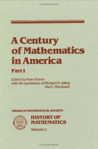 A Century of mathematics in America
