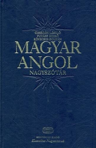 Magyar-angol nagyszótár