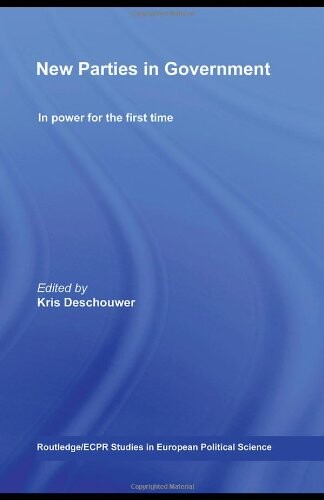 New parties in government : in power for the first time