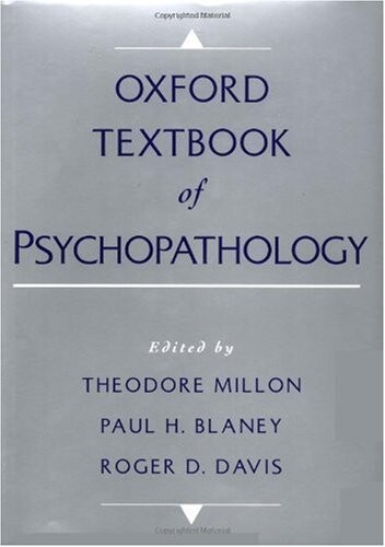 Oxford Textbook of Psychopathology