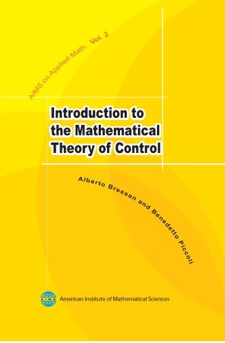 Introduction to the Mathematical Theory of Control (Applied Mathematics)