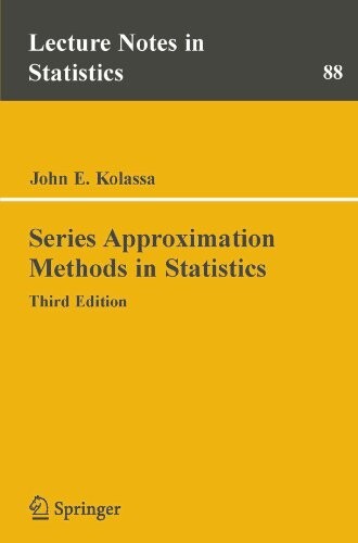 Series Approximation Methods in Statistics (Lecture Notes in Statistics)