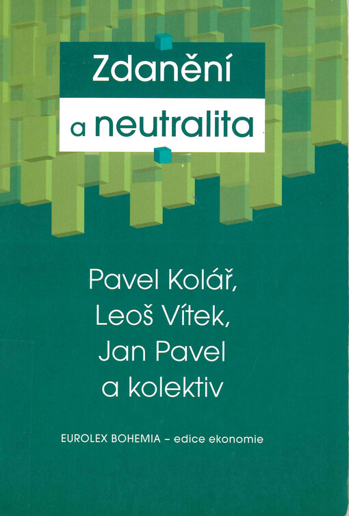 Zdanění a neutralita