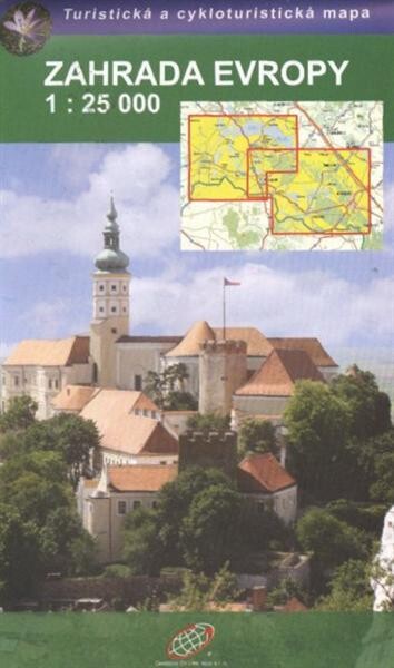 Zahrada Evropyturistická a cykloturistická mapa 1:25 000