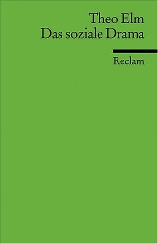 Das soziale Drama :von Lenz bis Kroetz